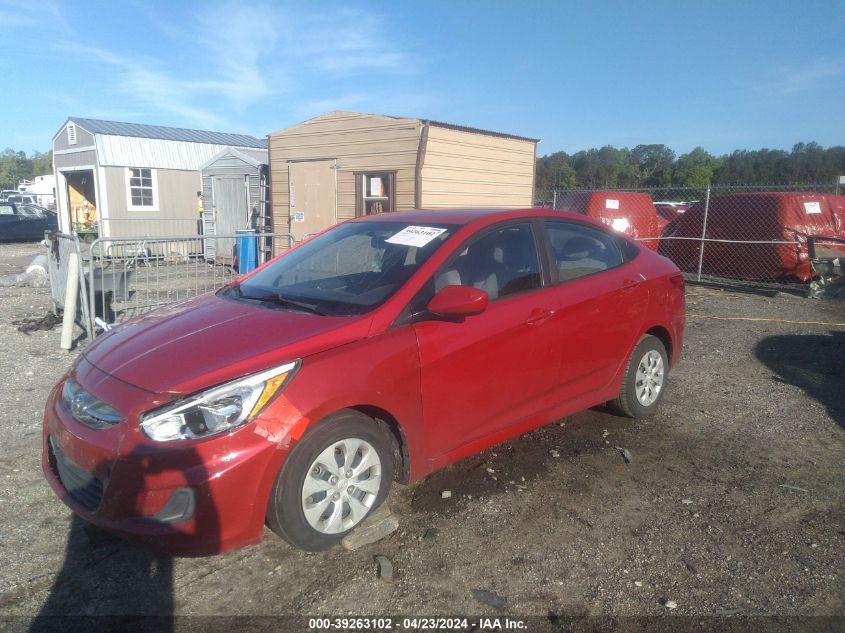 2016 Hyundai Accent Se VIN: KMHCT4AE2GU068000 Lot: 39263102