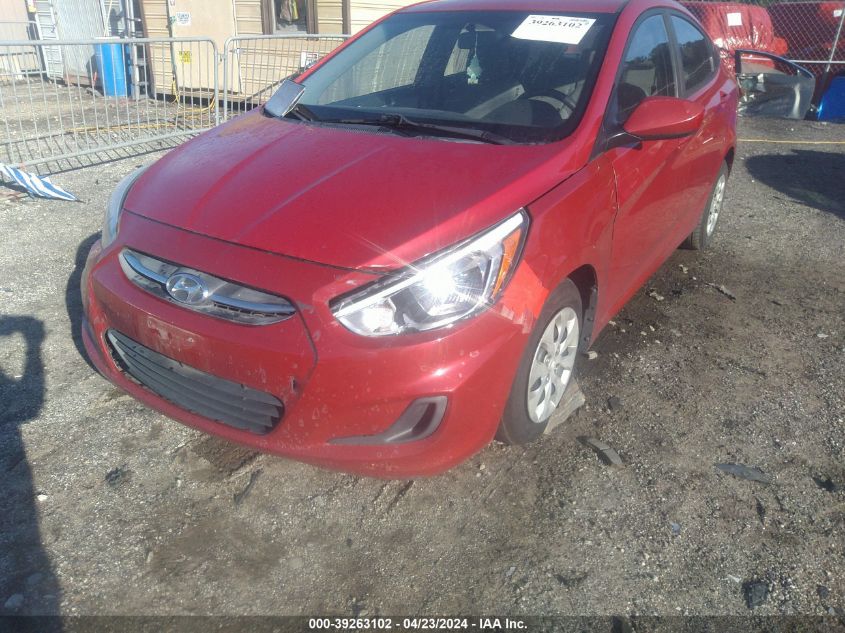 2016 Hyundai Accent Se VIN: KMHCT4AE2GU068000 Lot: 39263102