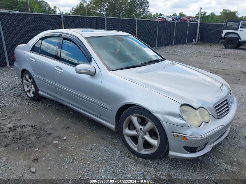 2007 Mercedes-Benz C 230 Sport VIN: WDBRF52H17F908677 Lot: 40137825