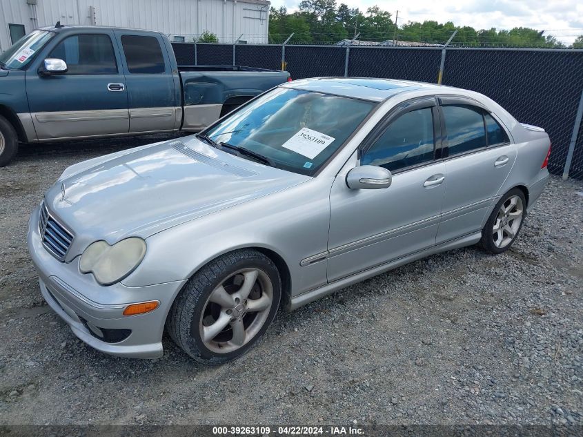 2007 Mercedes-Benz C 230 Sport VIN: WDBRF52H17F908677 Lot: 40137825