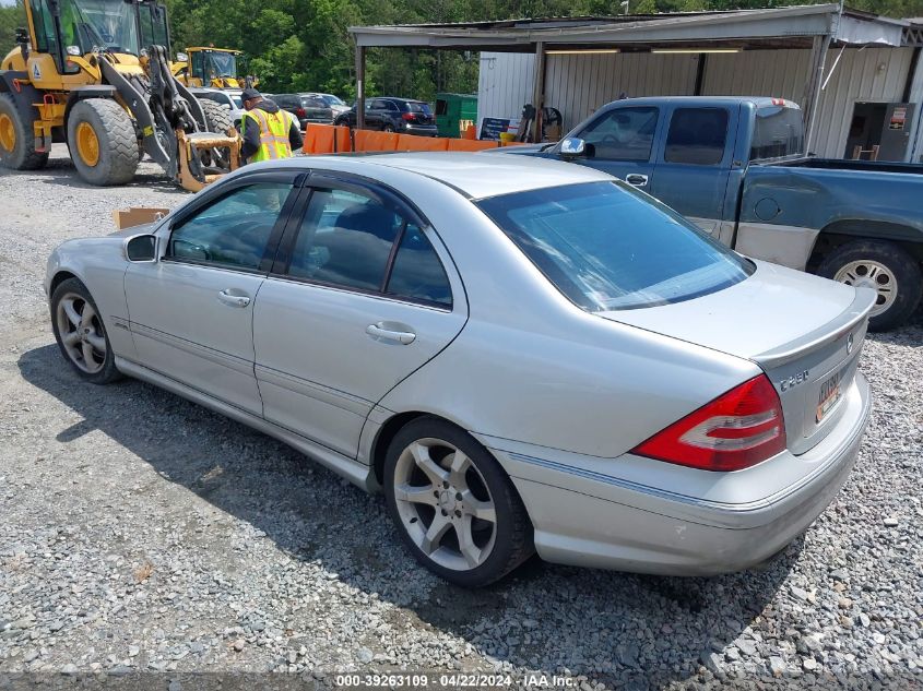 2007 Mercedes-Benz C 230 Sport VIN: WDBRF52H17F908677 Lot: 40137825