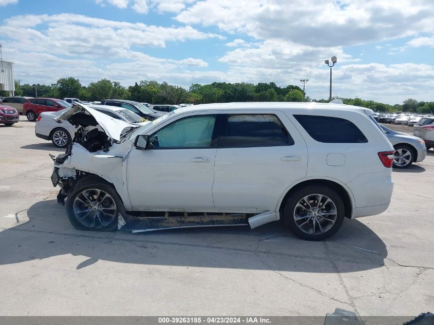 2020 Dodge Durango Gt Plus Awd VIN: 1C4RDJDG9LC155268 Lot: 39263185