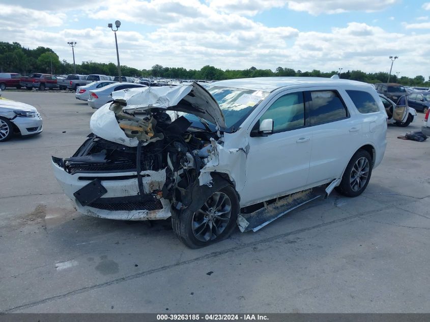 2020 Dodge Durango Gt Plus Awd VIN: 1C4RDJDG9LC155268 Lot: 39263185