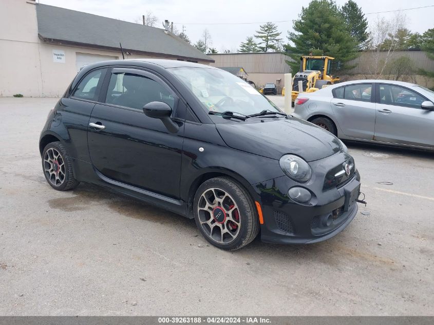 2013 Fiat 500 Turbo Cattiva VIN: 3C3CFFHH4DT744612 Lot: 39263188