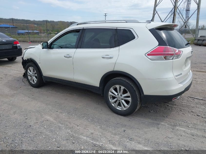 2016 Nissan Rogue Sv VIN: 5N1AT2MV0GC922916 Lot: 39263218