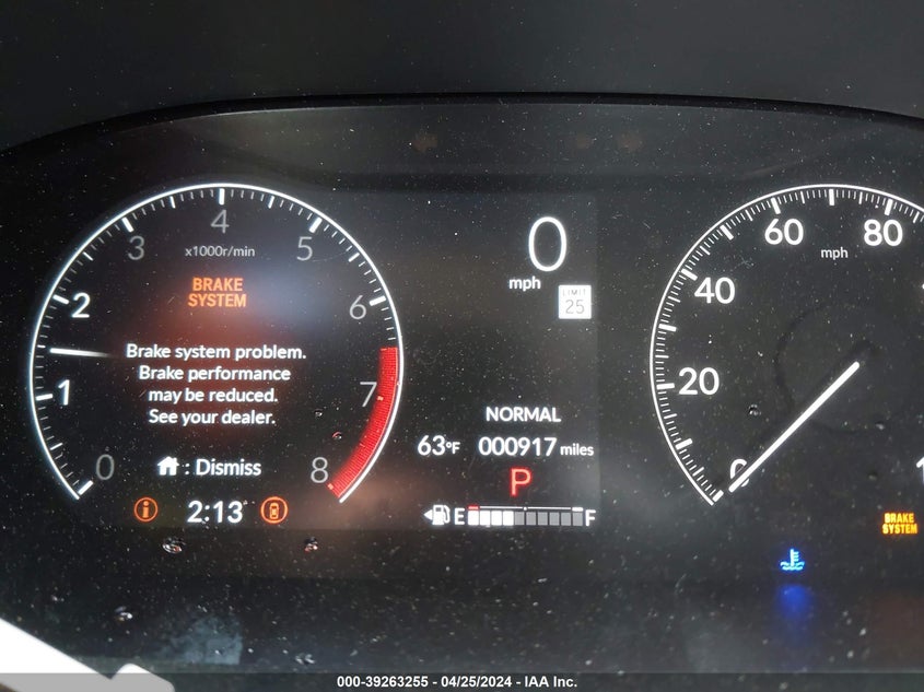 2024 HONDA CR-V 1.5L I-4 DI, DOHC, V(VIN: 2HKRS4H74RH440913