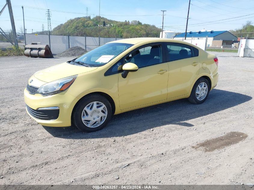 KNADM4A32G6681899 | 2016 KIA RIO