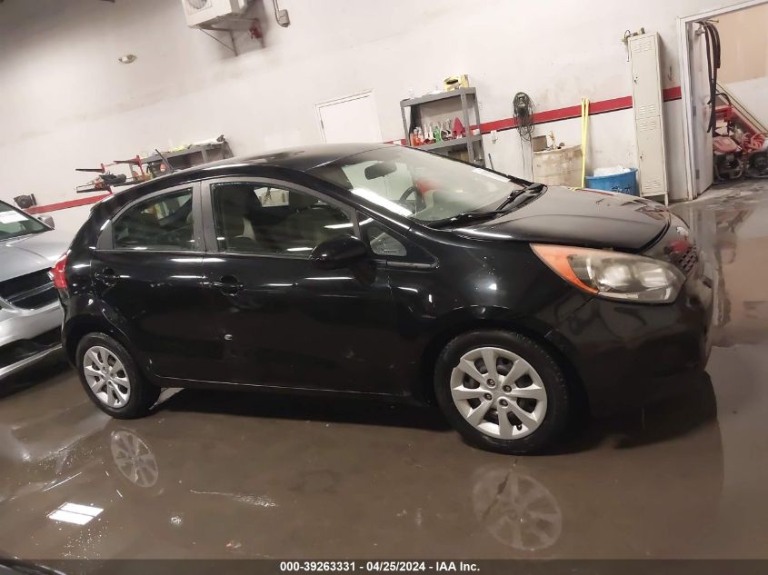 2013 Kia Rio Lx VIN: KNADM5A38D6163281 Lot: 39263331