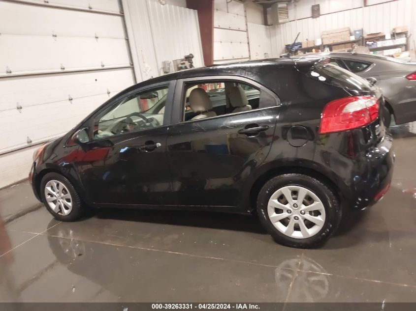 2013 Kia Rio Lx VIN: KNADM5A38D6163281 Lot: 39263331