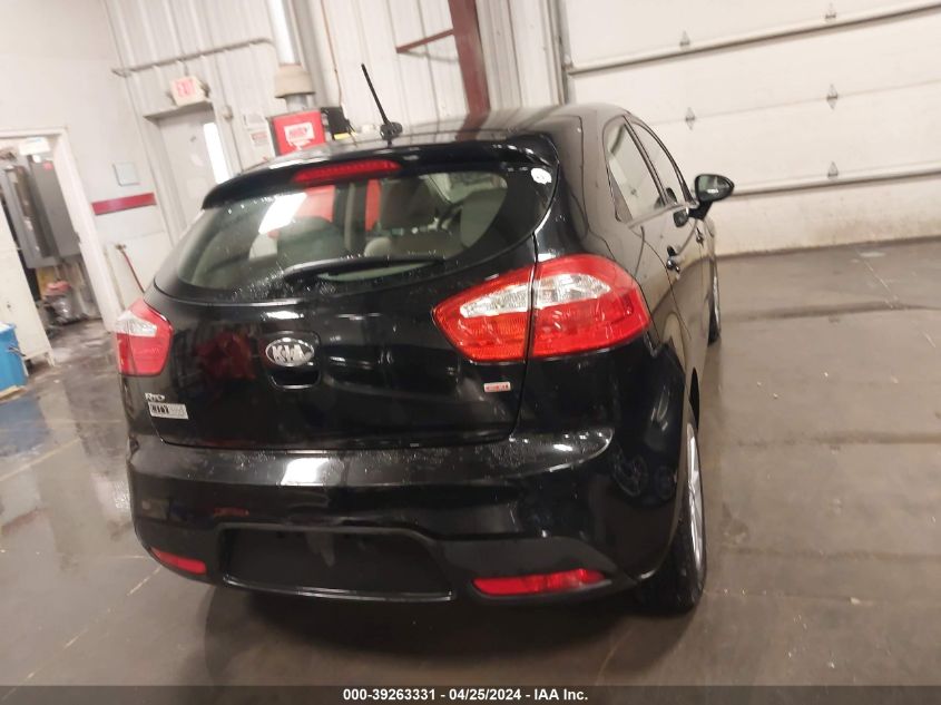 2013 Kia Rio Lx VIN: KNADM5A38D6163281 Lot: 39263331