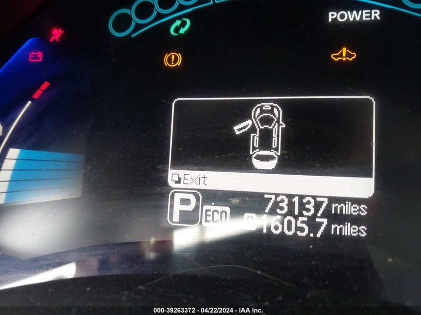 2013 NISSAN LEAF SV - 1N4AZ0CP4DC409289