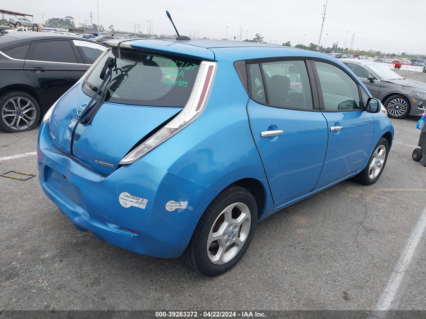 2013 NISSAN LEAF SV - 1N4AZ0CP4DC409289