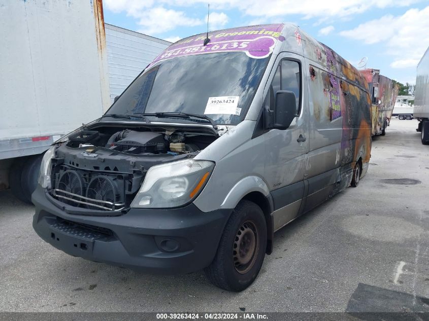 2016 Mercedes-Benz Sprinter 2500 High Roof/High Roof VIN: WD3PE8DD7GP285125 Lot: 39263424