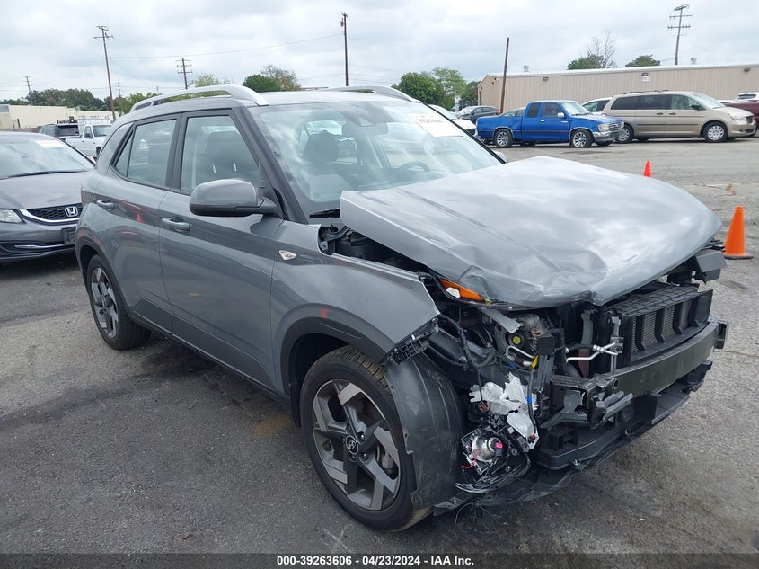 2022 Hyundai Venue Sel VIN: KMHRC8A35NU203841 Lot: 39263606