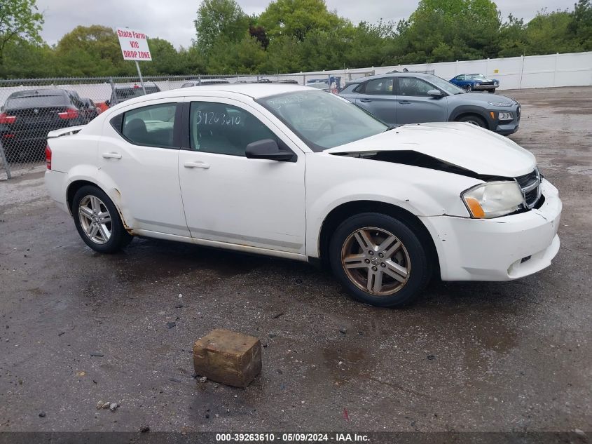 2008 Dodge Avenger Sxt VIN: 1B3LC56K58N298751 Lot: 39263610