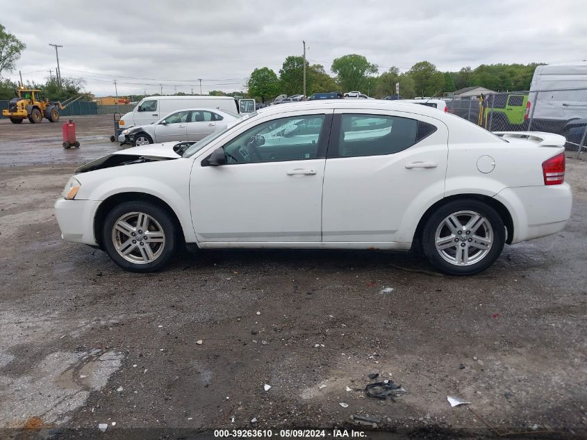 2008 Dodge Avenger Sxt VIN: 1B3LC56K58N298751 Lot: 39263610