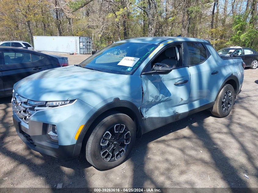 2023 HYUNDAI SANTA CRUZ 2.5L I-4 DI, DOHC, V(VIN: 5NTJBDAEXPH065873