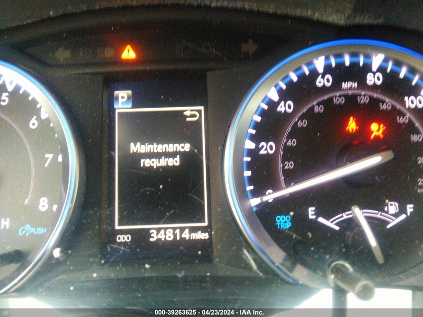 VIN 5TDJZRFH5KS734337 2019 TOYOTA HIGHLANDER SE/XLE
