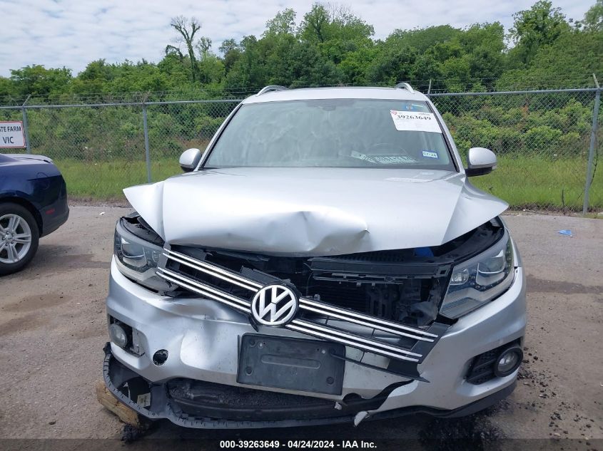 2016 Volkswagen Tiguan Se VIN: WVGAV7AX9GW503832 Lot: 39263649