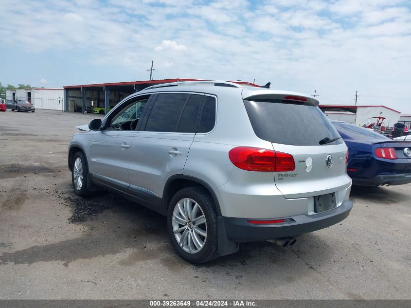 VIN WVGAV7AX9GW503832 2016 Volkswagen Tiguan, SE no.3