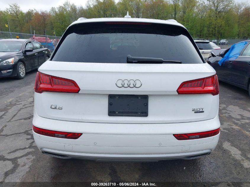 2018 Audi Q5 2.0T Premium/2.0T Tech Premium VIN: WA1BNAFY1J2146789 Lot: 39263710