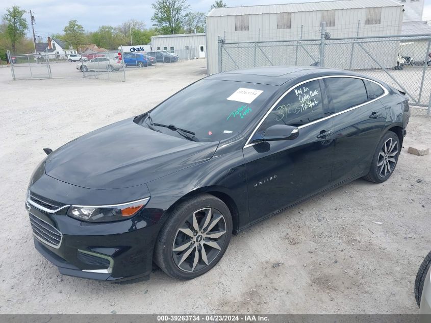 2017 Chevrolet Malibu 1Lt VIN: 1G1ZE5ST1HF189742 Lot: 39263734