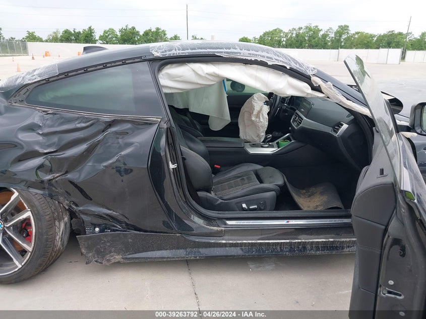 2021 BMW M440I xDrive VIN: WBA13AR02MCF67061 Lot: 39263792