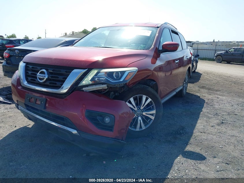 VIN 5N1DR2MN6JC619156 2018 NISSAN PATHFINDER S/SV/SL/PLATINUM
