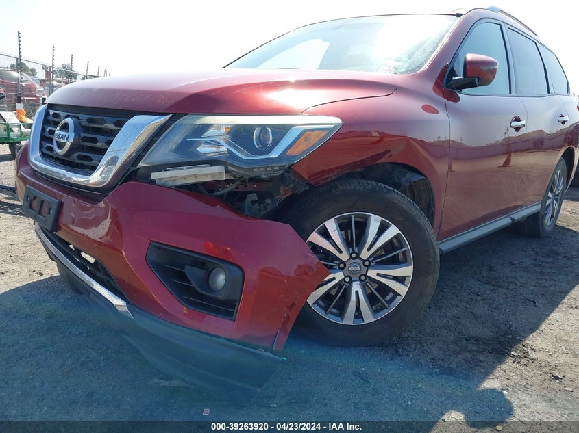 VIN 5N1DR2MN6JC619156 2018 NISSAN PATHFINDER S/SV/SL/PLATINUM