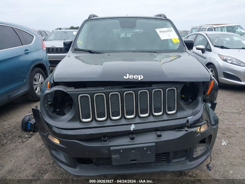 2017 Jeep Renegade Latitude Fwd VIN: ZACCJABB2HPE63388 Lot: 39263927