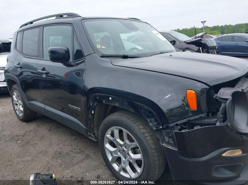 2017 Jeep Renegade Latitude Fwd VIN: ZACCJABB2HPE63388 Lot: 39263927