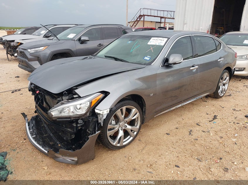 2018 Infiniti Q70L 3.7 Luxe VIN: JN1BY1PP4JM330120 Lot: 39263961