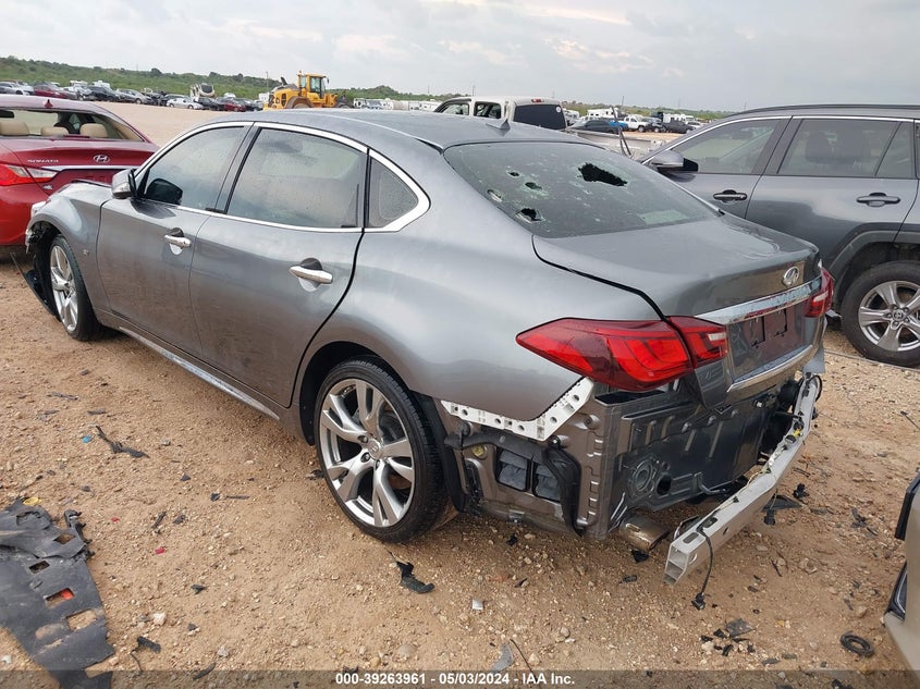 2018 Infiniti Q70L 3.7 Luxe VIN: JN1BY1PP4JM330120 Lot: 39263961
