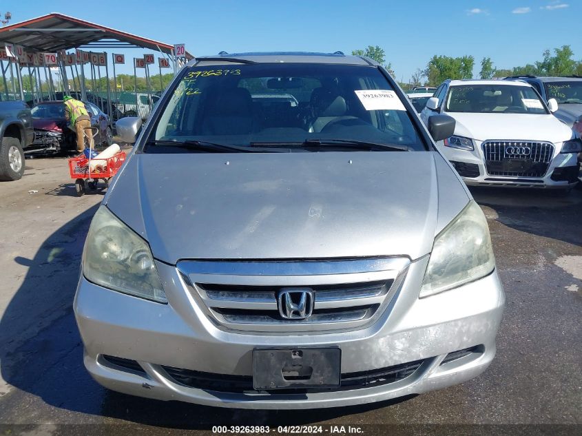 2005 Honda Odyssey Ex-L VIN: 5FNRL38775B125345 Lot: 39263983