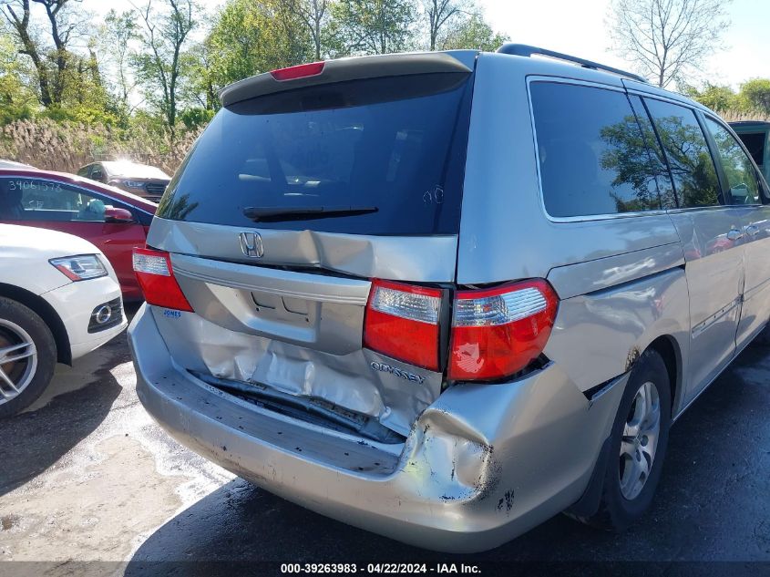 2005 Honda Odyssey Ex-L VIN: 5FNRL38775B125345 Lot: 39263983