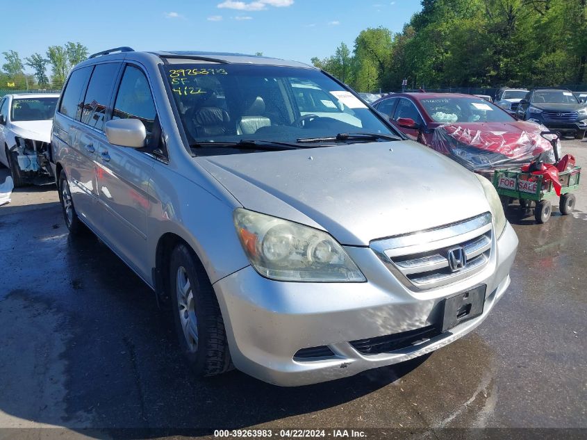 2005 Honda Odyssey Ex-L VIN: 5FNRL38775B125345 Lot: 39263983