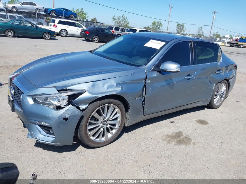 2020 Infiniti Q50 Luxe VIN: JN1EV7AP9LM208292 Lot: 39263994