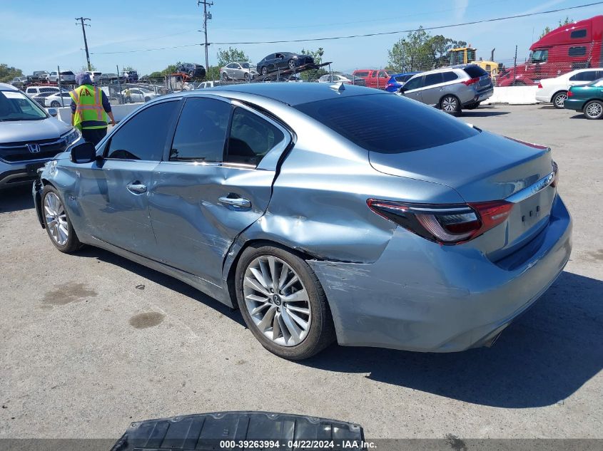 2020 Infiniti Q50 Luxe VIN: JN1EV7AP9LM208292 Lot: 39263994