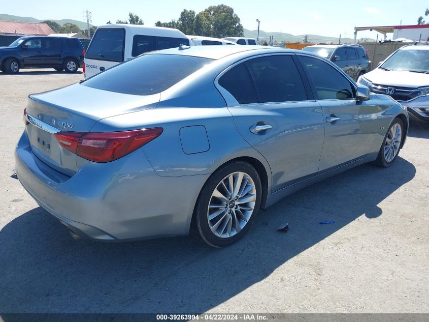 2020 Infiniti Q50 Luxe VIN: JN1EV7AP9LM208292 Lot: 39263994