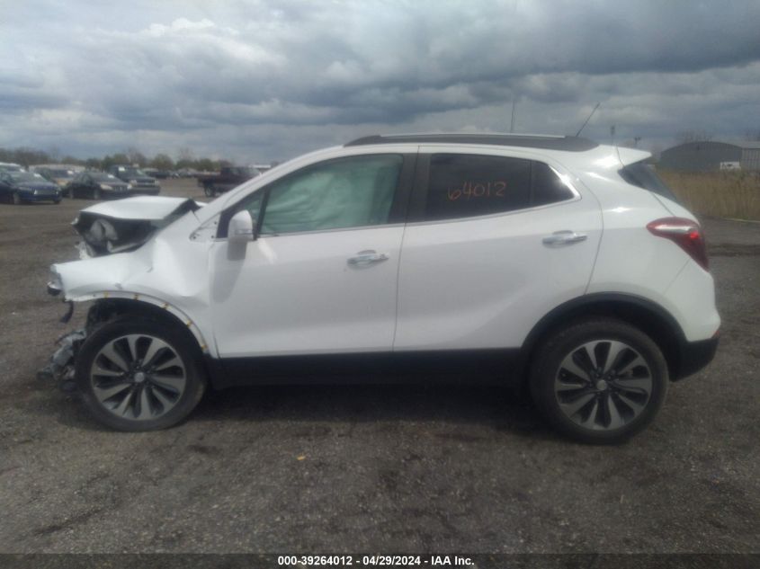 2019 Buick Encore Awd Essence VIN: KL4CJGSM4KB897845 Lot: 39264012