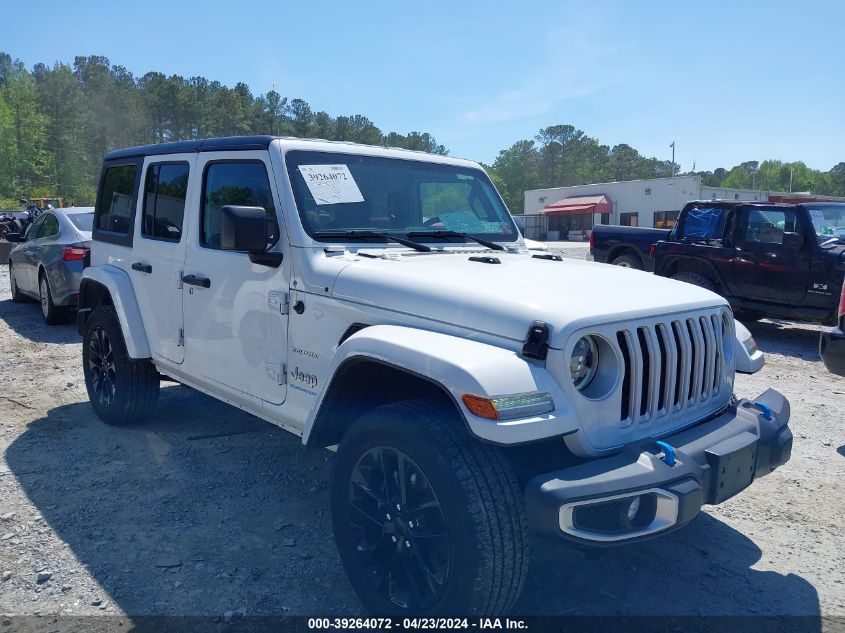 2023 Jeep Wrangler 4Xe Sahara 4X4 VIN: 1C4JJXP68PW630618 Lot: 39264072