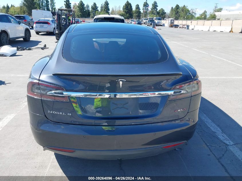 2015 Tesla Model S 85D/P85D VIN: 5YJSA1H46FF081650 Lot: 39264096