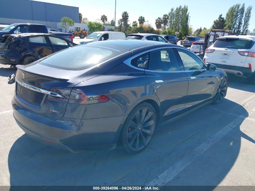 2015 Tesla Model S 85D/P85D VIN: 5YJSA1H46FF081650 Lot: 39264096