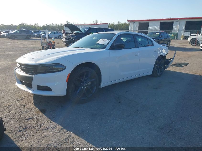 2023 Dodge Charger Sxt VIN: 2C3CDXBG9PH580220 Lot: 39264139