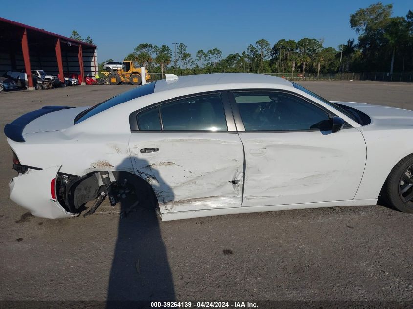 2023 Dodge Charger Sxt VIN: 2C3CDXBG9PH580220 Lot: 39264139