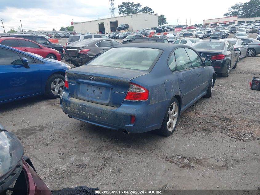 2008 Subaru Legacy 2.5I Limited VIN: 4S3BL626887209316 Lot: 39264151