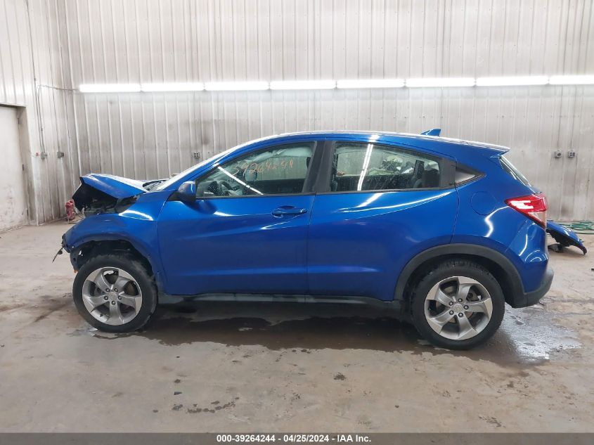 2018 Honda Hr-V Lx VIN: 3CZRU5H30JM704330 Lot: 39264244