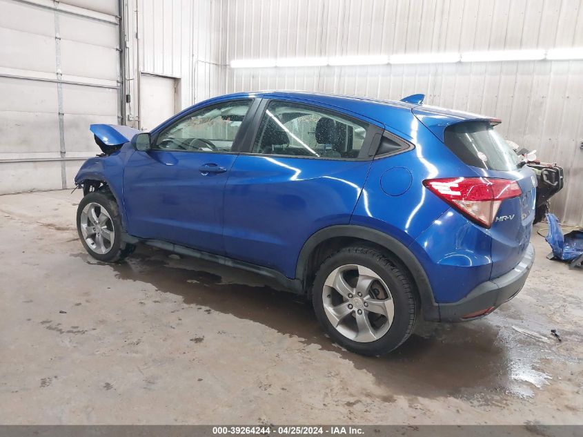 2018 Honda Hr-V Lx VIN: 3CZRU5H30JM704330 Lot: 39264244