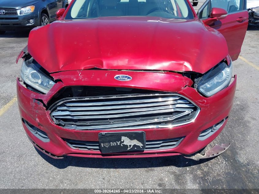 2013 Ford Fusion Se VIN: 3FA6P0HR1DR131846 Lot: 39264245