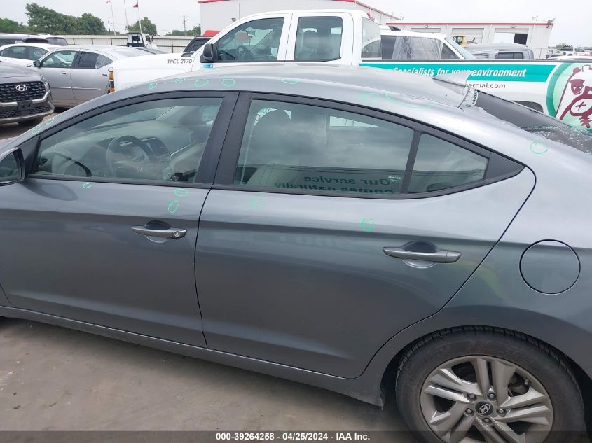 2019 HYUNDAI ELANTRA SEL - KMHD84LF1KU762164